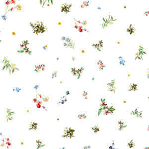 STAMPA FIORELLINO BIANCO